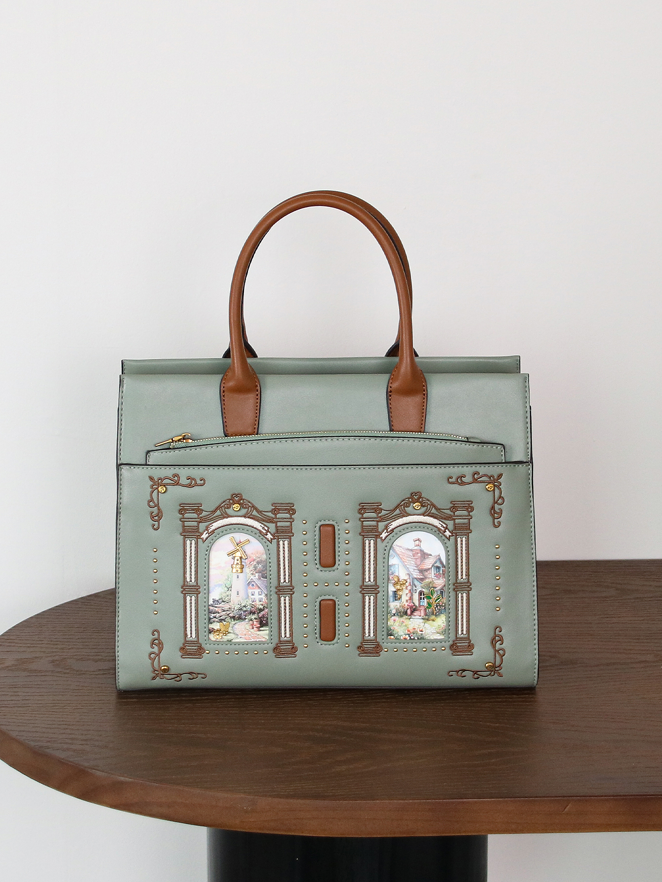 Luxury Bags Cute - Minority design advanced sense embroidery elf