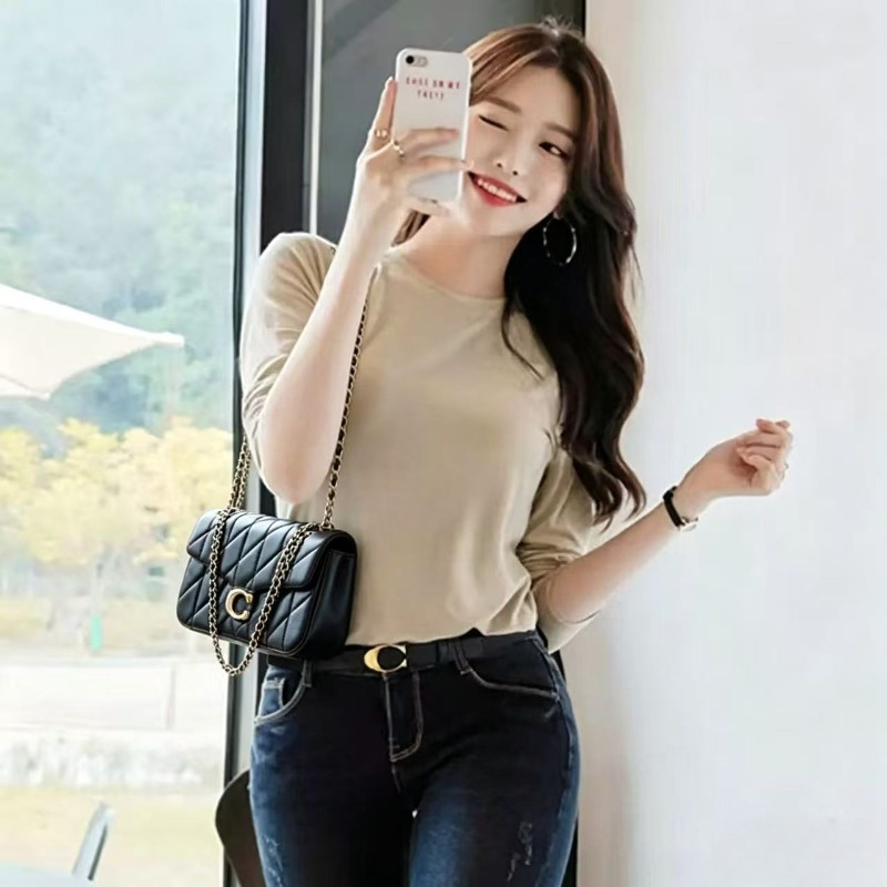 Key Holder Leather Pouch - Luxury Women's Crossbody Bag Premium Leather