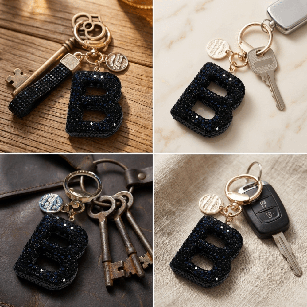 Gifts Lucky Charm Letter Key C - Luxury Bags Yellow review and price