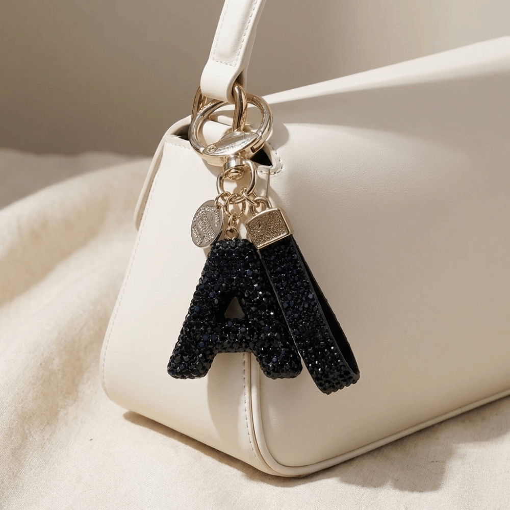Lucky Charm Letter Key Chain L - Luxury Bags Yellow review and price