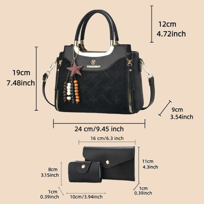 Stylish women's handbag, solid - Luxury Bags For Women review and price