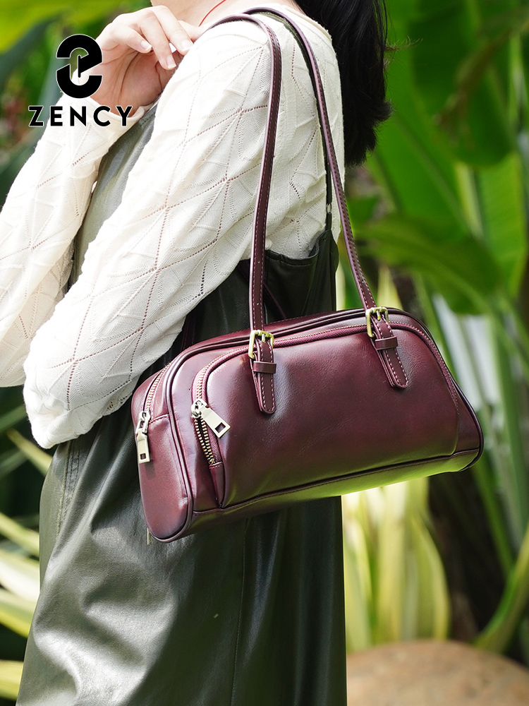 Zency Luxury Burgundy Handbag  - Luxury Bags For Women review and price
