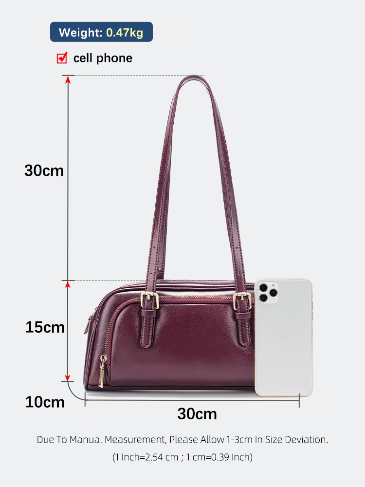 Zency Luxury Burgundy Handbag  - Luxury Bags For Women review and price