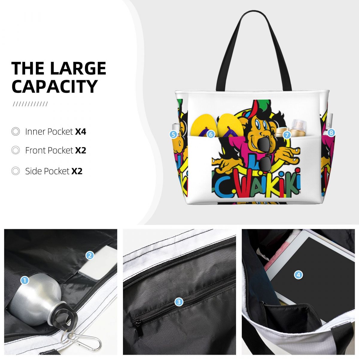 Monkey Lc Waikiki Singe Beach  - Luxury Yoga Bags review and price