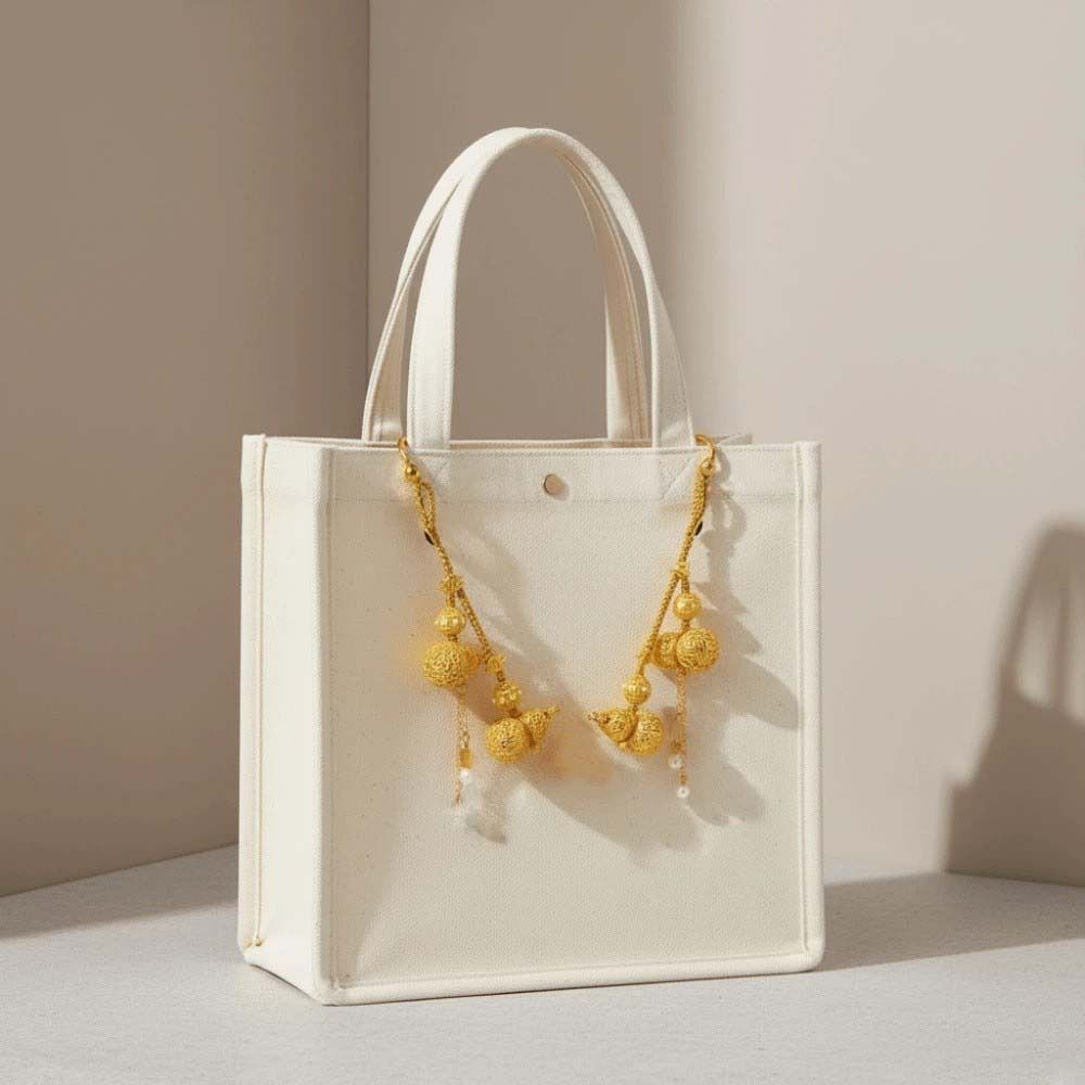 Luxury Hollow Gourd Pendant Hi - Luxury Bags Yellow review and price