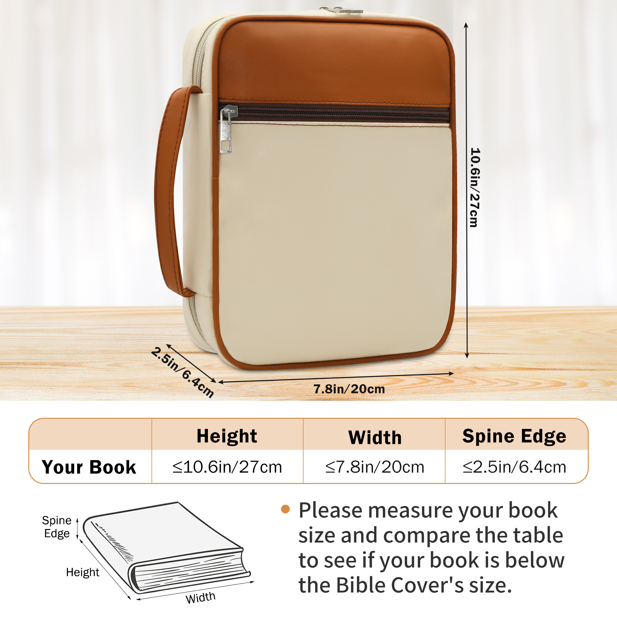 Bible Case for Women Pu Leathe - Key Holder Leather Pouch review and price