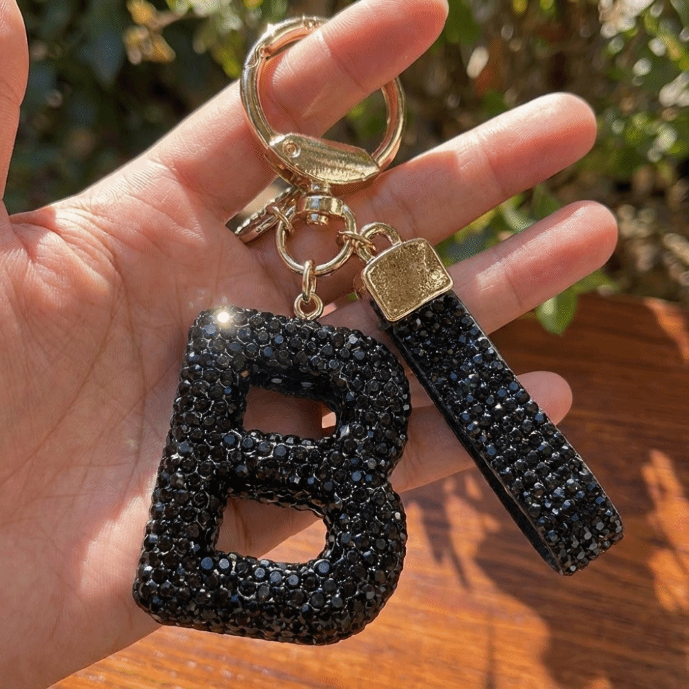 Lucky Charm Letter Key Chain S - Luxury Bags Yellow review and price