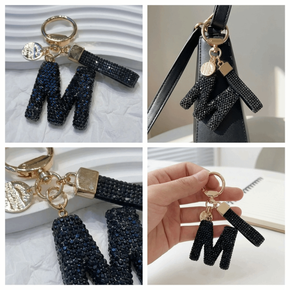 Lucky Charm Letter Key Chain S - Luxury Bags Yellow review and price