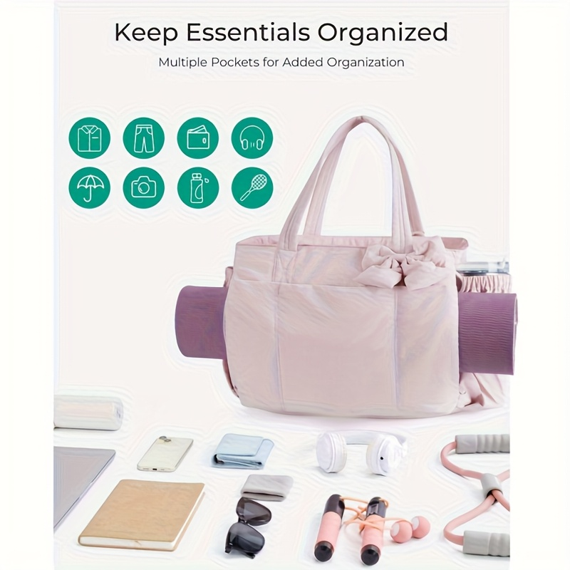 Padded Tote Bag,Large Capacity - Luxury Yoga Bags review and price