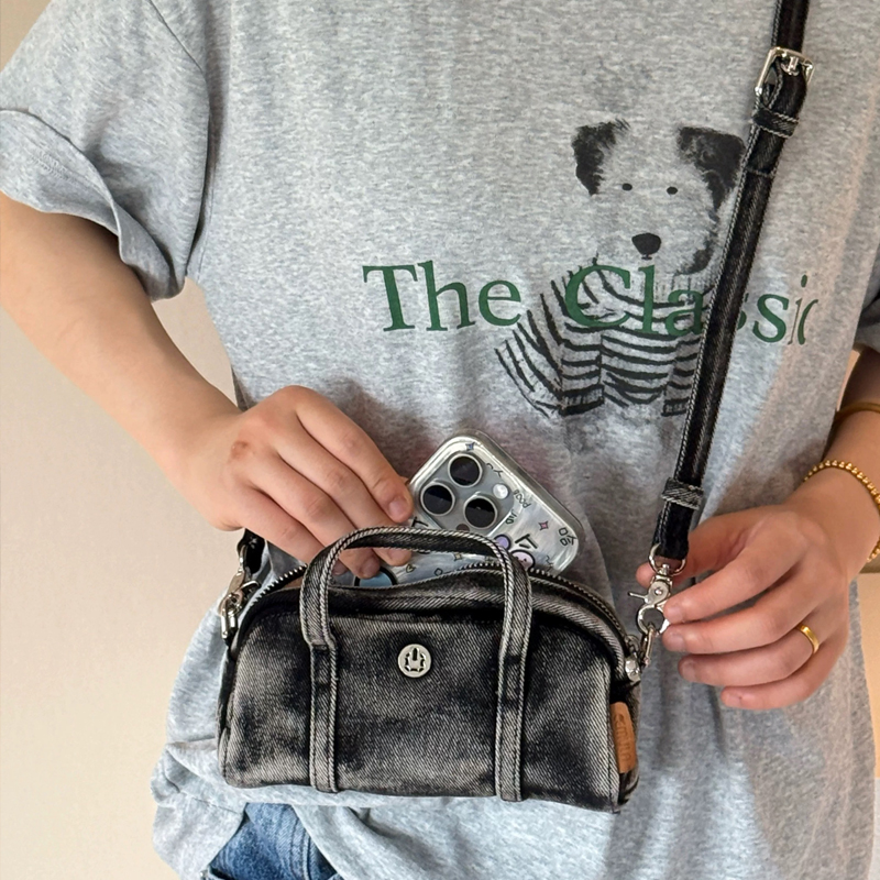 Korean Casual Mini Denim Box B - Luxury Bags For Women review and price