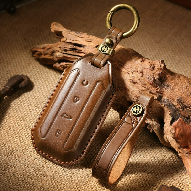 Genuine Cow Leather Car Remote - Key Holder Leather Pouch review and price