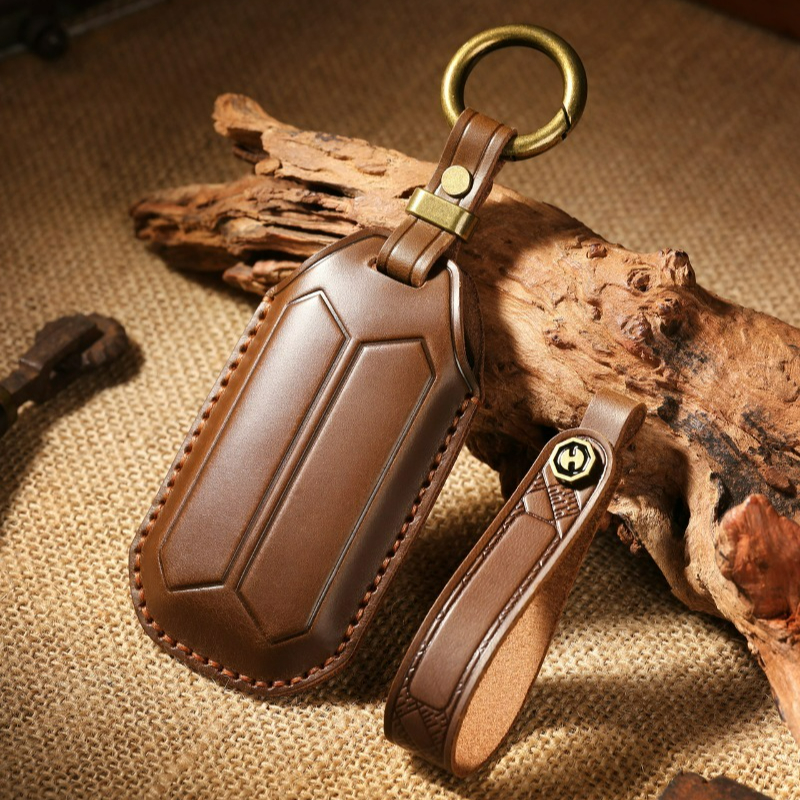 Genuine Cow Leather Car Remote - Key Holder Leather Pouch review and price