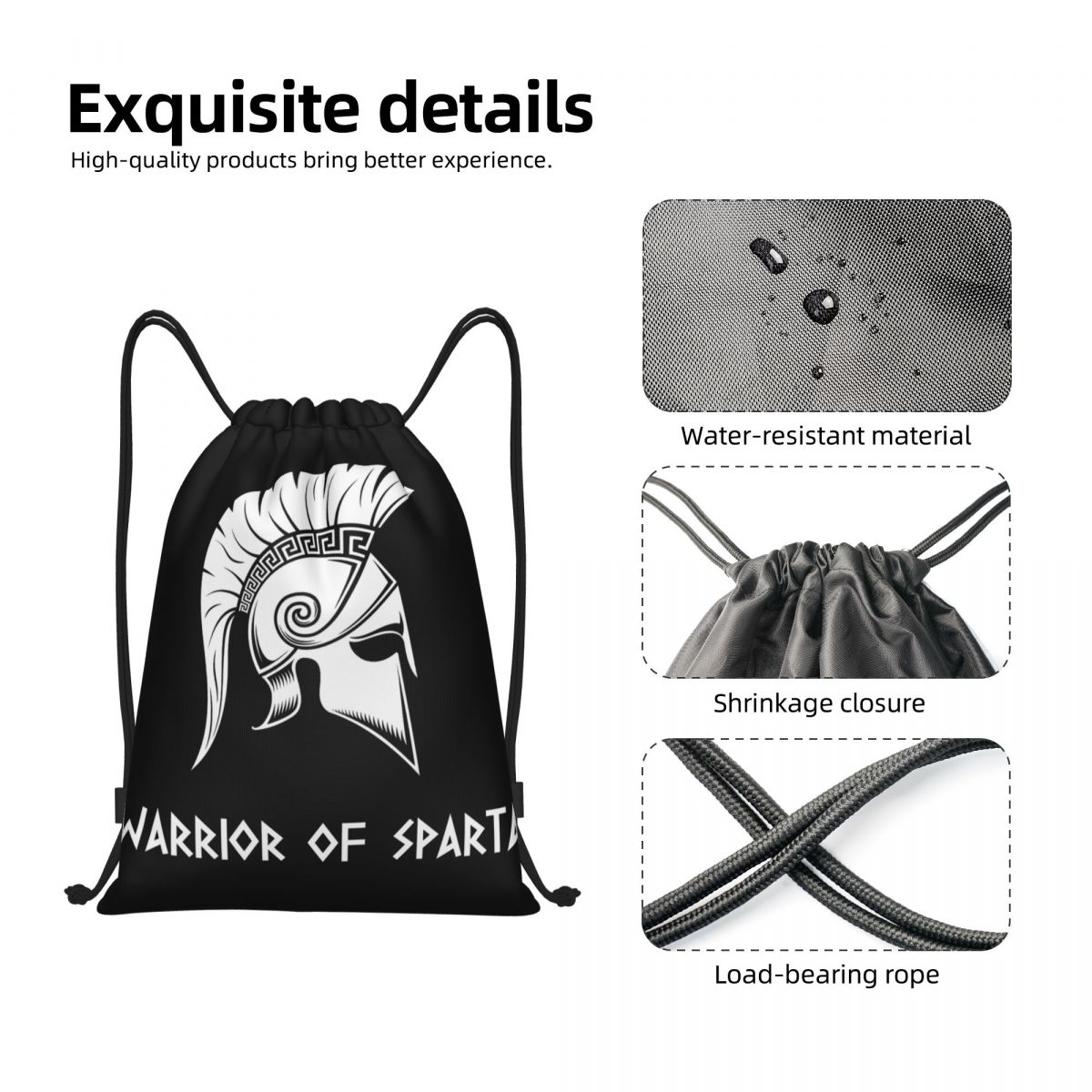 Custom Warrior Of Sparta Draws - Luxury Yoga Bags review and price