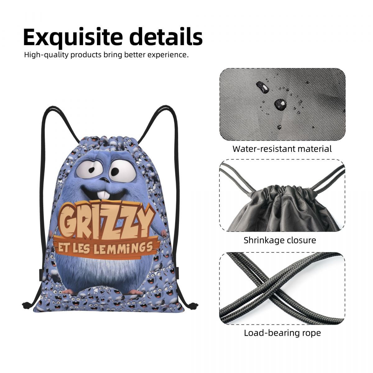 Grizzy And The Lemmings Kids F - Luxury Yoga Bags review and price