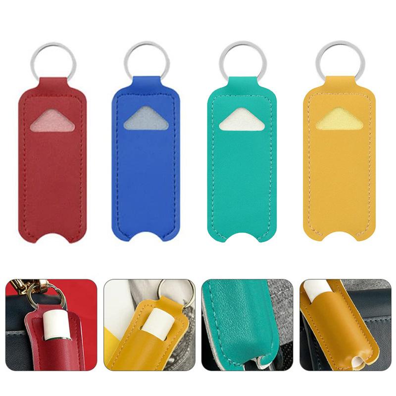 Pu Leather Chapstick Pouch Key - Key Holder Leather Pouch review and price