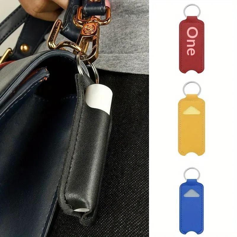 Pu Leather Chapstick Pouch Key - Key Holder Leather Pouch review and price