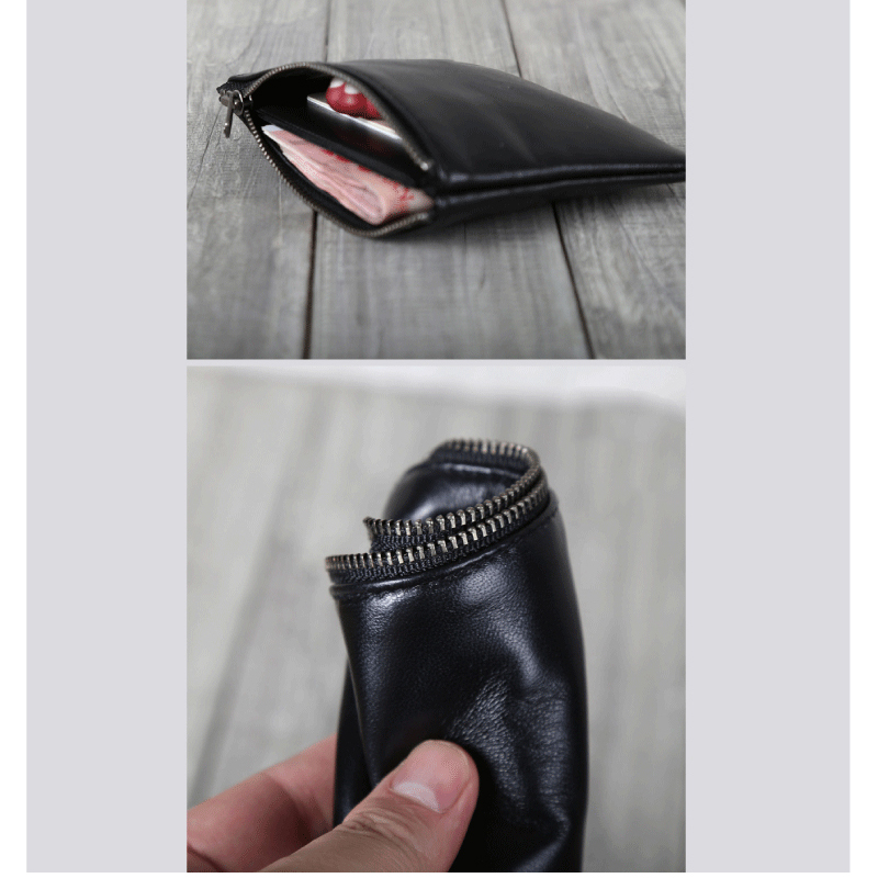 Slim Zipper Short Wallets Ladi - Luxury Bags Consignment review and price