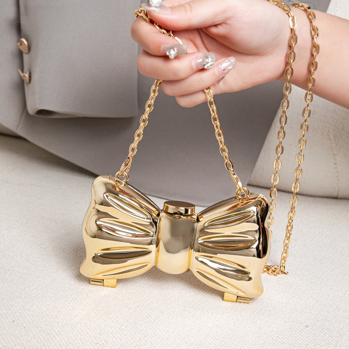 Luxury Fashion Metal Mini Hand - Luxury Bags For Women review and price
