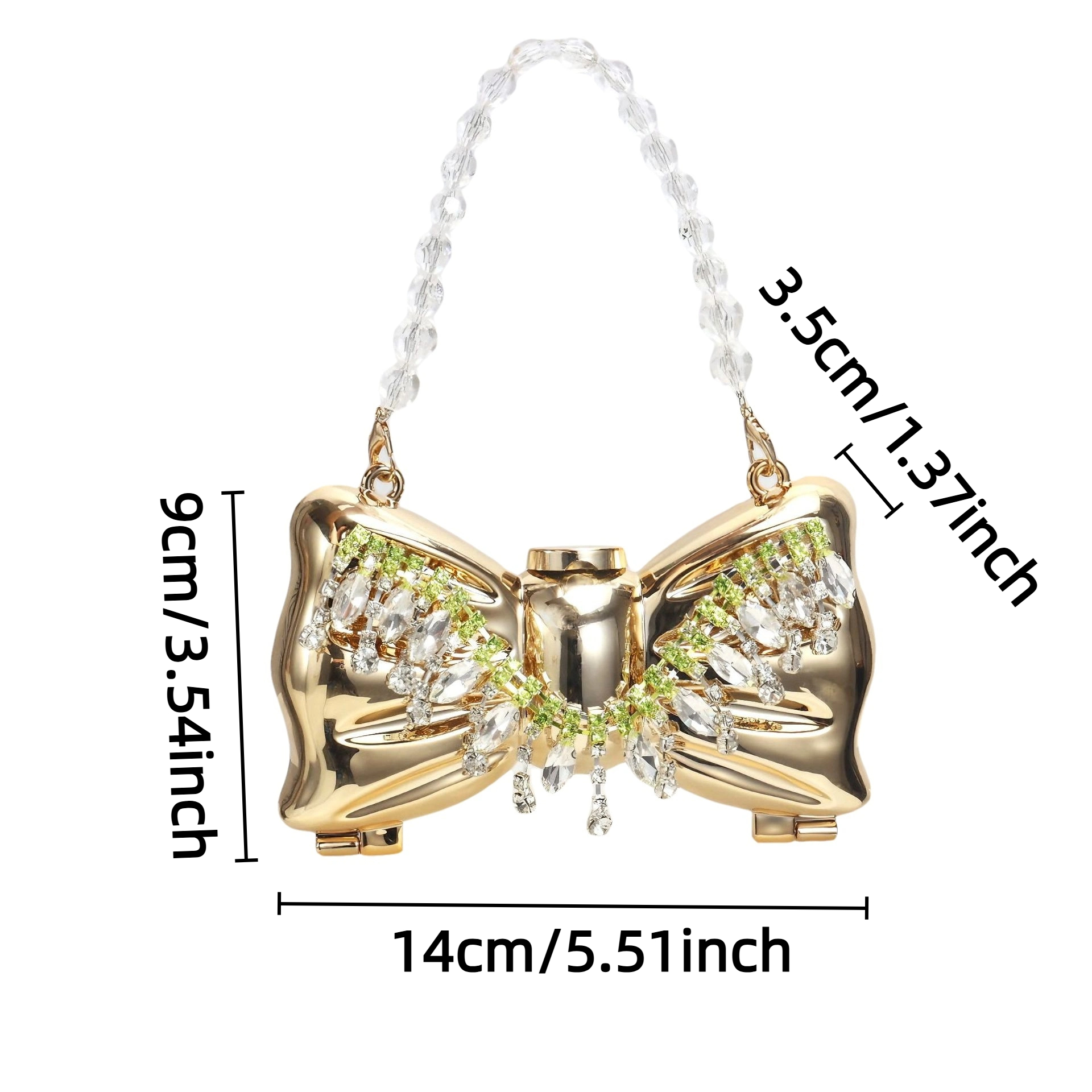 Luxury Fashion Metal Mini Hand - Luxury Bags For Women review and price